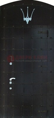 Металлическая арочная дверь ДА-22 высокого качества в Люберцах