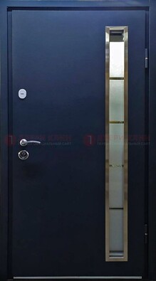 Металлическая дверь с порошковым покрытием и МДФ Белый дуб ДП-219 в Люберцах
