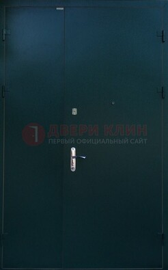 Черная тамбурная дверь ДТМ-36 в Люберцах