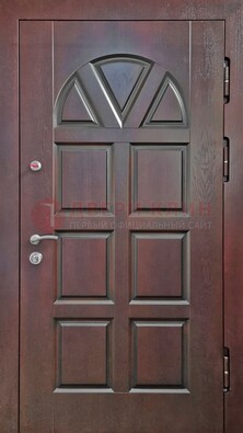 Уличная стальная дверь с виноритом ДВТ-166 в Люберцах