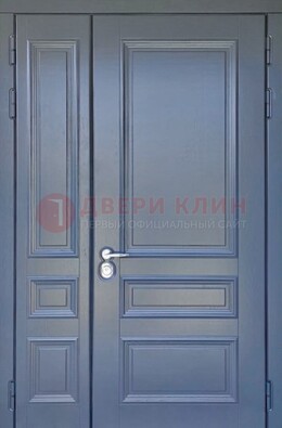 Темно-серая железная дверь с виноритом ДВТ-242 в Люберцах